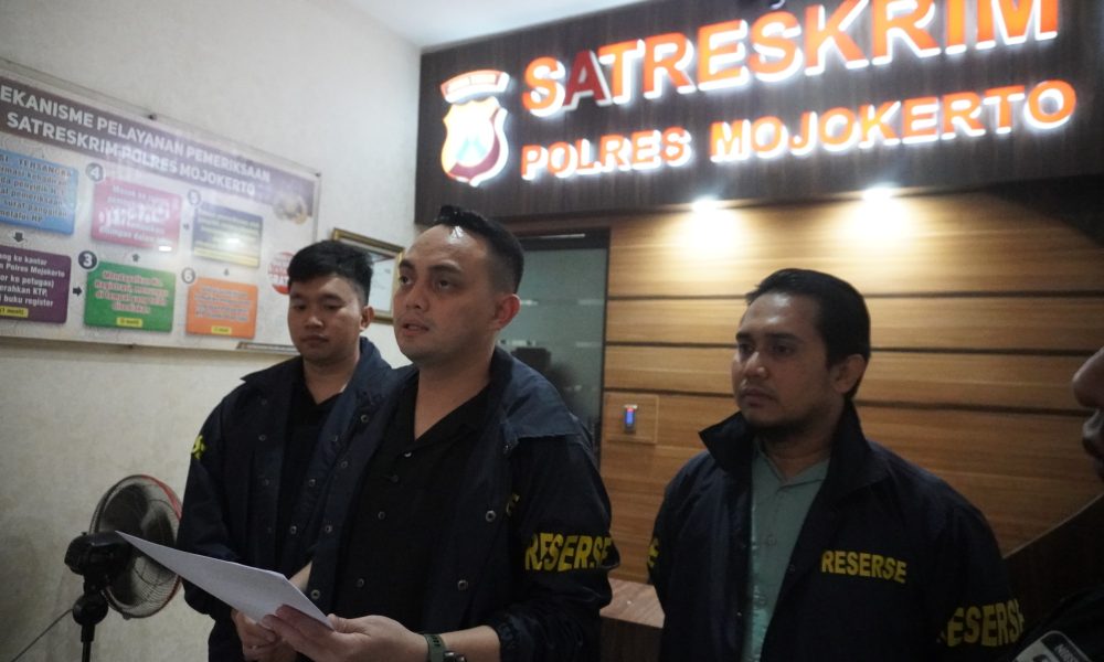 Kurang dari 24 jam, Polres Mojokerto Ungkap Pembobol Minimarket 1 Tersangka Residivis Diamankan