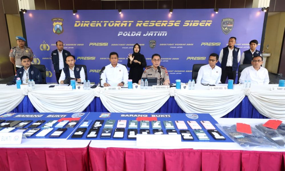 Polda Jatim Bongkar Sindikat Penipuan Online Modus Jual Beli Mobil, 11 Tersangka Diamankan