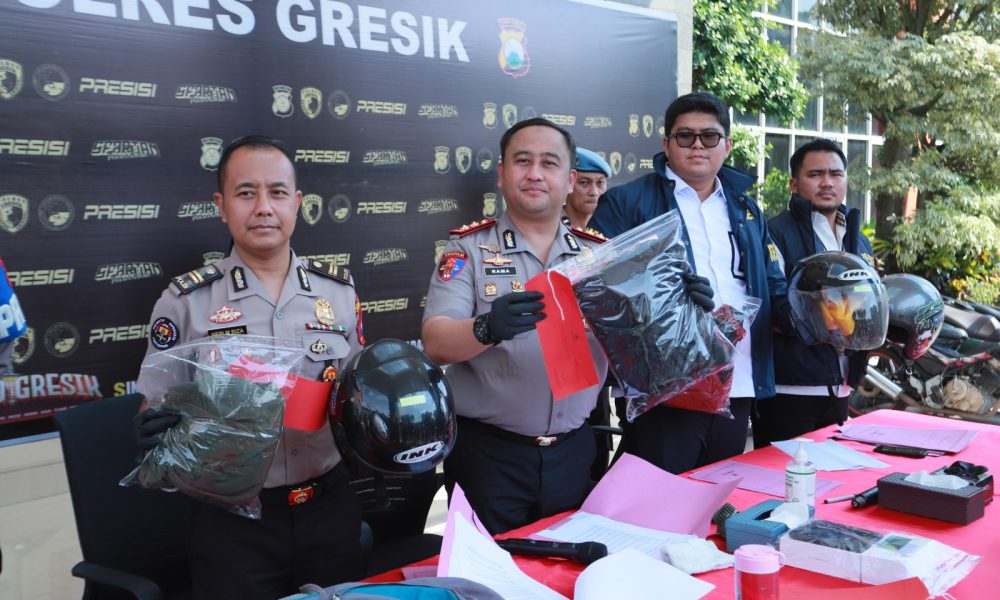 Gerak Cepat Polres Gresik Amankan 8 Oknum Suporter Terlibat Pengeroyokan