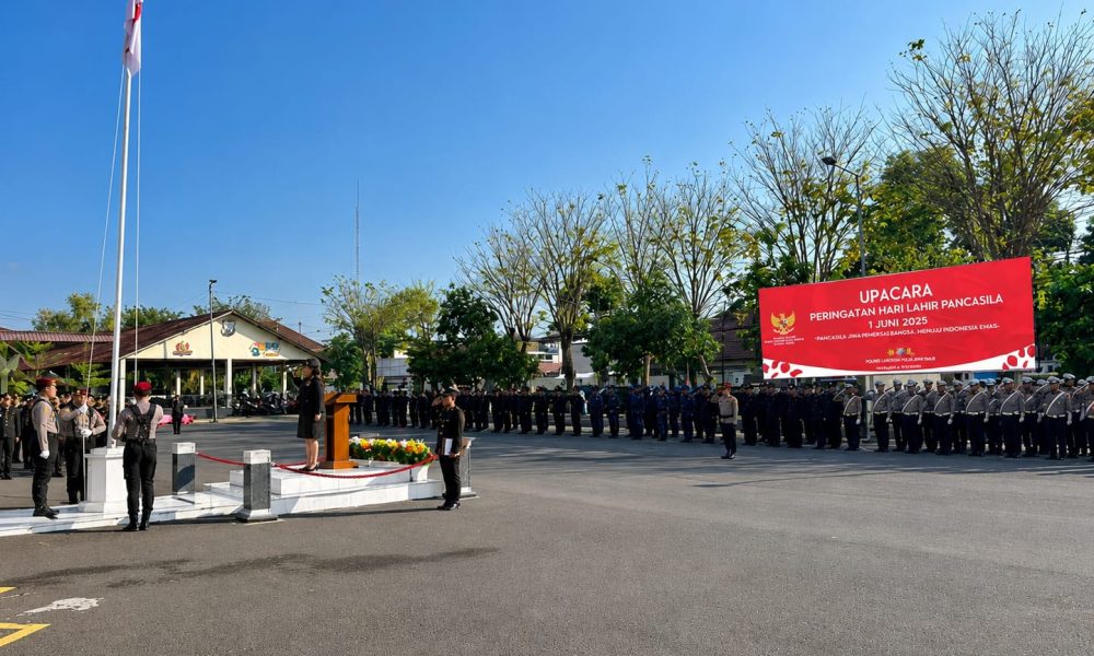 Kapolres Pasuruan Kota Hadiri Upacara Peringatan Hari Lahir Pancasila 2026, Teguhkan Semangat Persatuan Bangsa