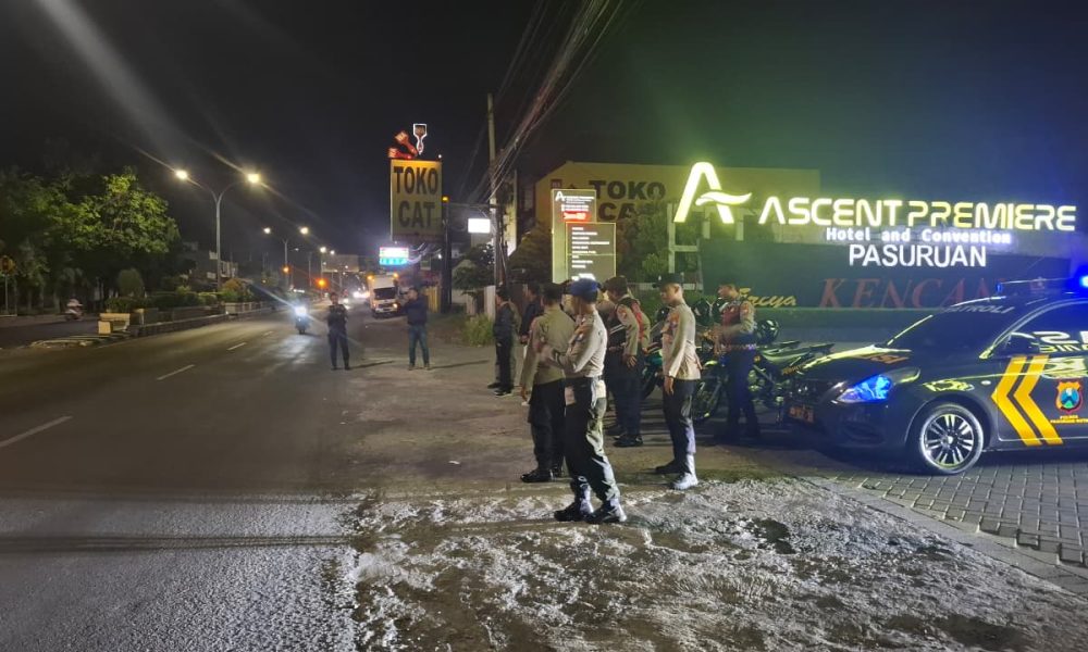 Patroli Rutin Polres Pasuruan Kota, Cegah Kriminalitas dan Balap Liar Demi Kamtibmas Kondusif