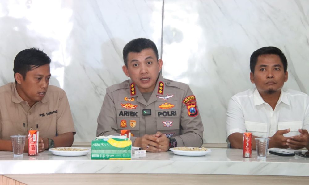 Polresta Sumenep Perkuat Sinergitas Bersama Awak Media Melalui Silaturahmi dan Dialog