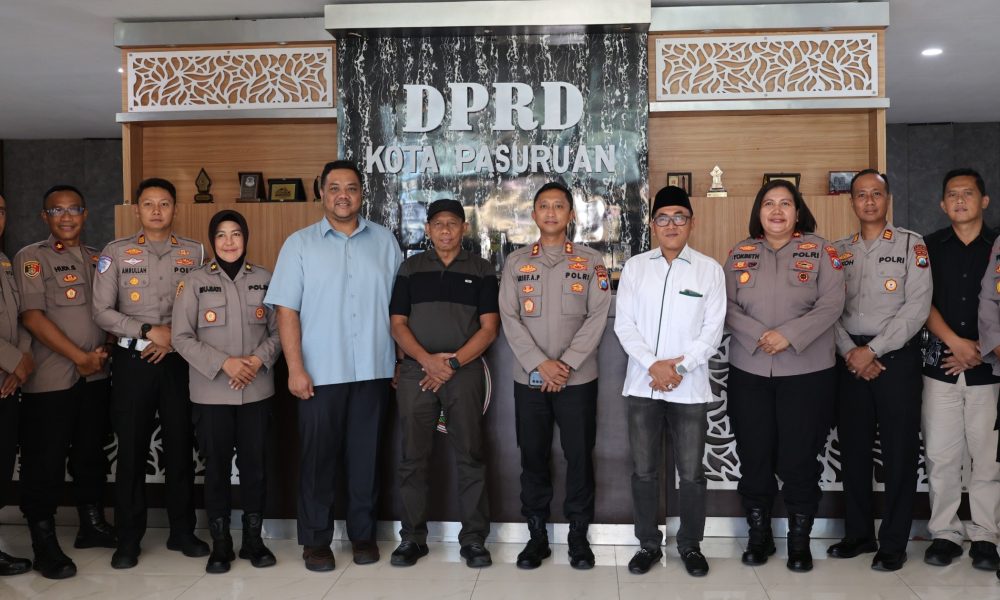 Kapolres Pasuruan Kota AKBP Arief Ardiansyah Prasetya, Perkokoh Sinergitas melalui Silaturahmi Dengan Pimpinan DPRD Kota Pasuruan