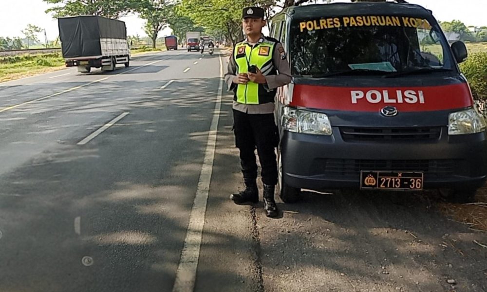 Polsek Rejoso Tingkatkan Harkamtibmas Jelang Sholat Jumat