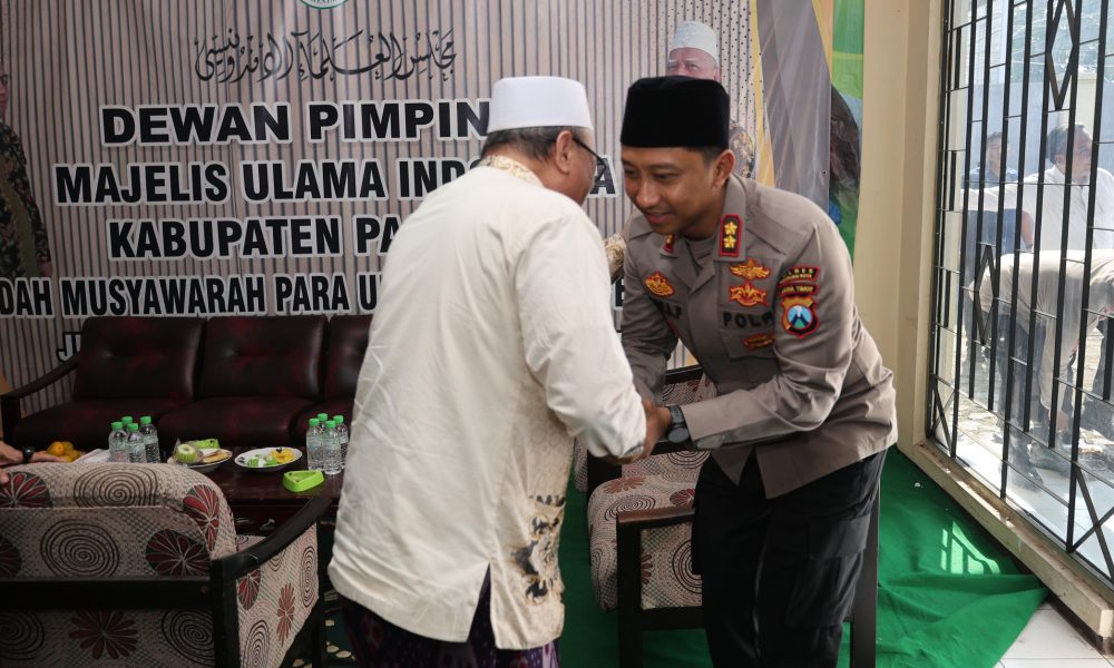 Kapolres Pasuruan Kota Pererat Sinergitas Melalui Silaturahmi Dengan Ketua MUI Kabupaten Pasuruan