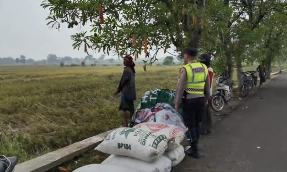 Dekat dengan Petani, Bhabinkamtibmas Polsek Bugul Kidul Perkuat Dukungan Ketahanan Pangan