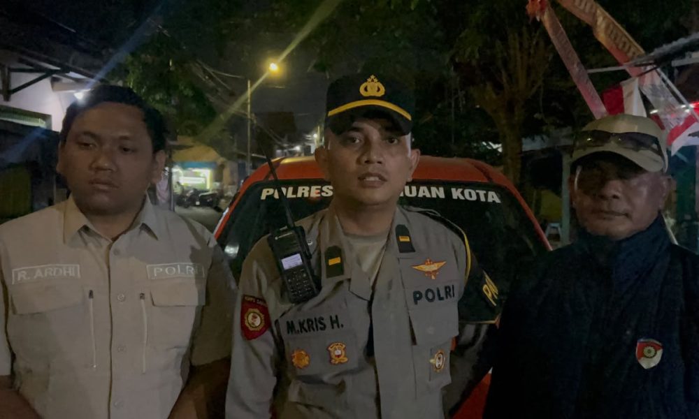 Gerak Cepat Polres Pasuruan Kota Datangi TKP Kebakaran Rumah di Trajeng
