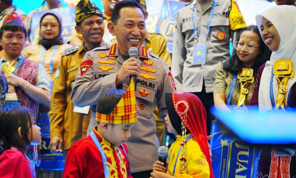 Dari Dongeng hingga Cita-Cita, Kapolri Beri Ruang Anak untuk Berkarya
