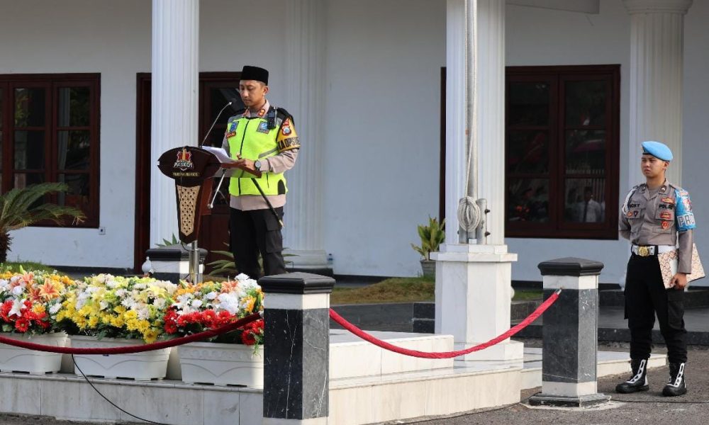 Apel Gelar Pasukan, Polres Pasuruan Kota Maksimalkan Kesiapan Pengamanan Puncak Haul ke-45 KH Abdul Hamid bin Abdullah Umar Tahun 2026