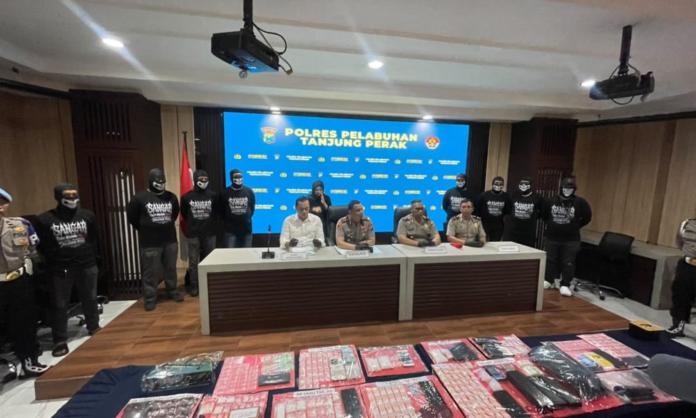 Operasi Tumpas Narkoba 2026, Polres Pelabuhan Tanjung Perak Amankan 27 Tersangka dan Sita 1 Kilogram Sabu
