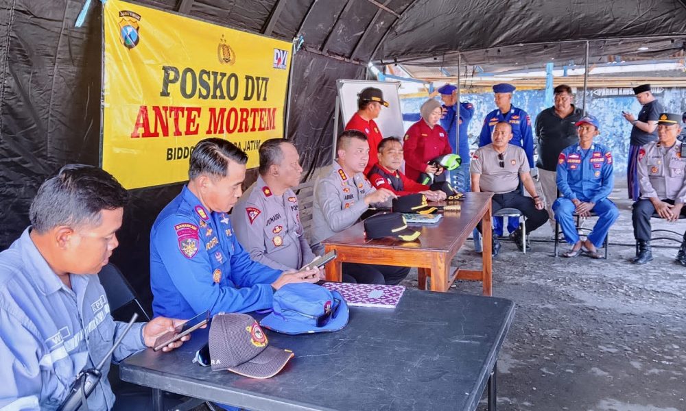 Polri Kerahkan Tim DVI untuk Mendukung Penanganan Hilangnya Kapal Virgo
