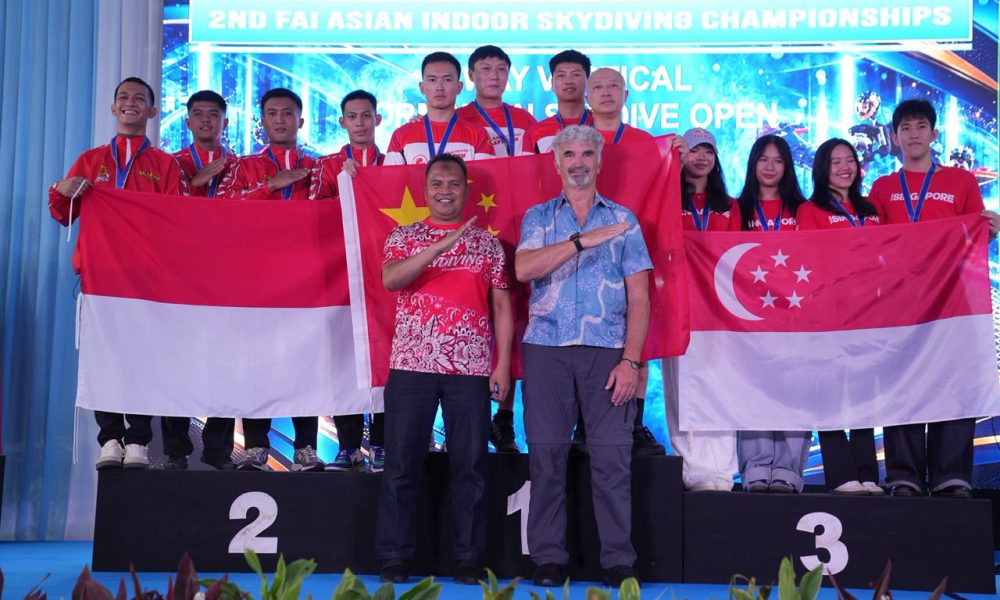 Tim Terjun Payung Polri Bawa Indonesia Raih Tiga Medali di 2nd FAI Asian Indoor Skydiving Championships 2026