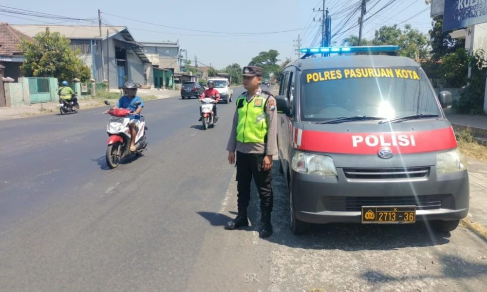 Polsek Rejoso Intensifkan Patroli Siang Hari Jaga Kamtibmas