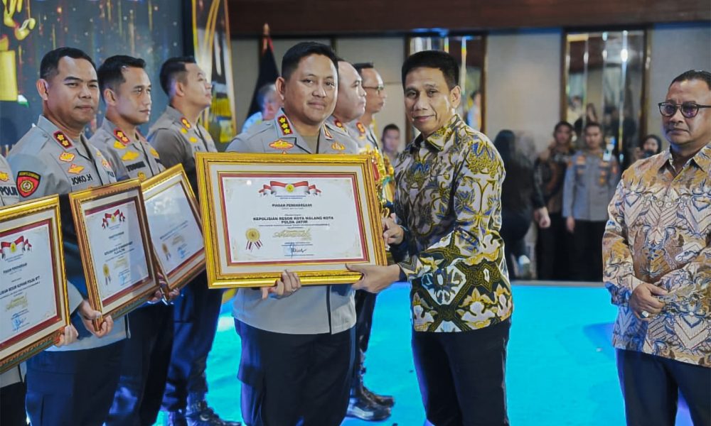 Polresta Malang Kota Raih Kompolnas Awards 2026, Terbaik Nasional Kategori Polres Kelompok C