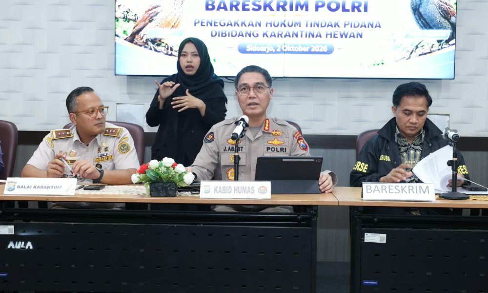 Bareskrim Polri Ungkap Dugaan Penyelundupan Ribuan Burung Tanpa Dokumen Karantina di Sidoarjo, Dua WNA Vietnam Jadi Tersangka