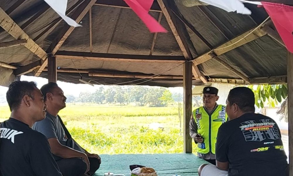 Dialogis Bersama Warga, Polsek Rejoso Perkuat Kamtibmas