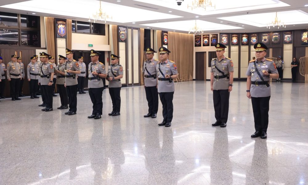 Kapolri Pimpin Sertijab di Mabes Polri
