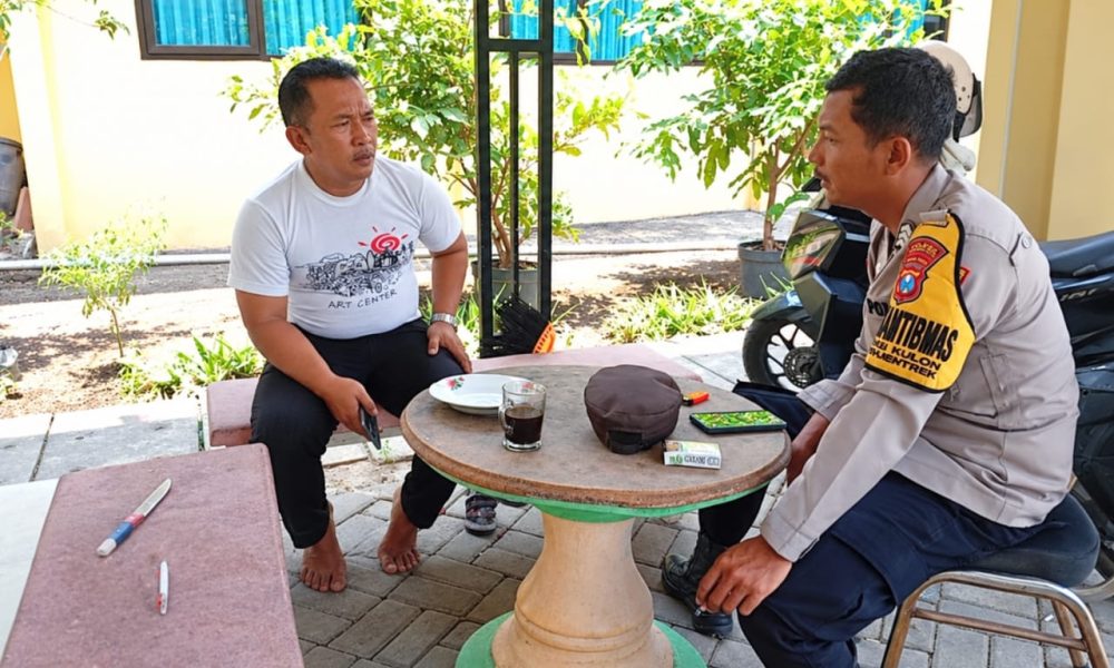 Bhabinkamtibmas Desa Sungikulon Perkuat Sinergi Bersama Masyarakat, Wujudkan Harkamtibmas Kondusif