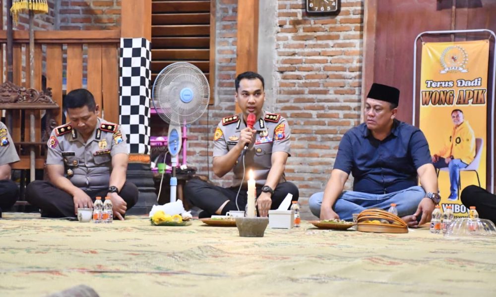Polisi Bersama Masyarakat: Kapolres Madiun Kota Ngopi Bareng Warga,Serap Aspirasi Perkuat Kamtibmas